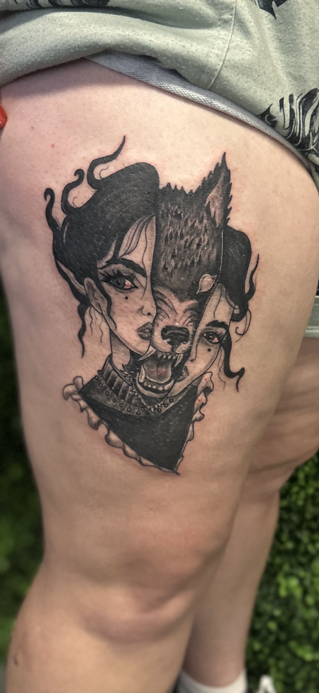 Tattoos - Wolf girl - 145528