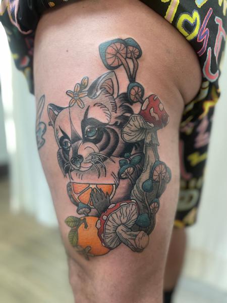 Tattoos - Racoon - 147182