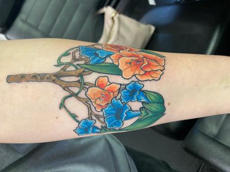 Tattoos - Flowers - 146125