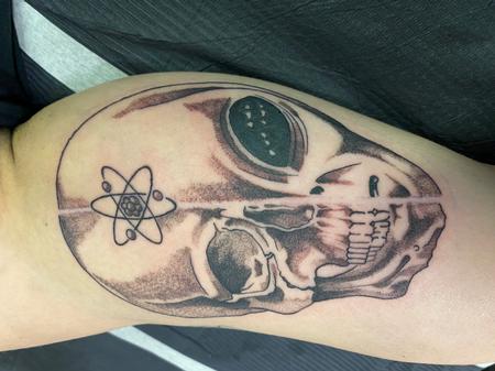Tattoos - Alien skull - 146120
