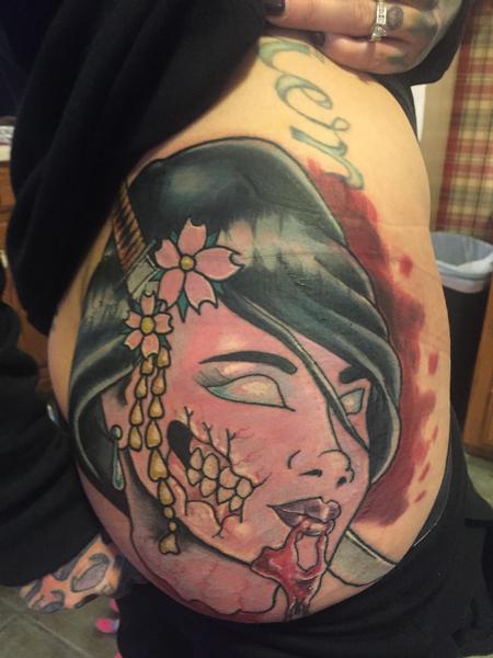 Tattoos - Zombie geisha - 123357