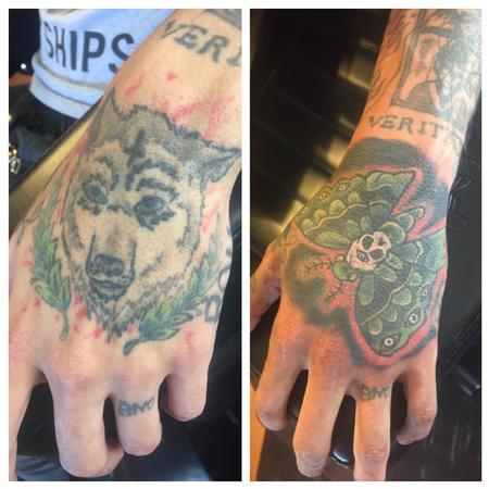 Tattoos - Hand cover up - 117660