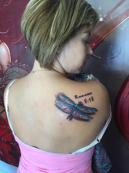 Tattoos - Romans dragonfly - 117690