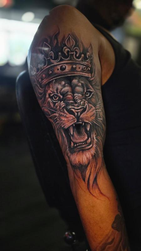 Tattoos - Lion - 147121