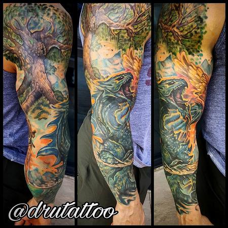 Drew Siciliano - Custom Sleeve