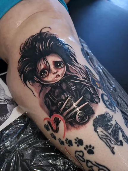 Tattoos - Edward Scissor Hands - 144646