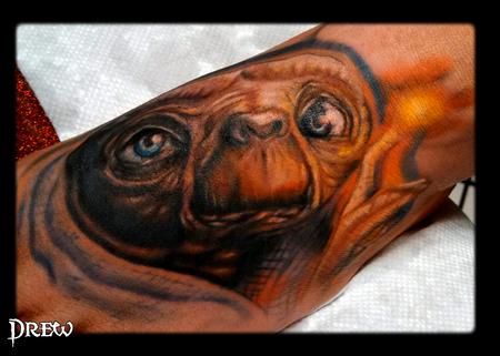 Tattoos - E.T. foot ouch! - 94686