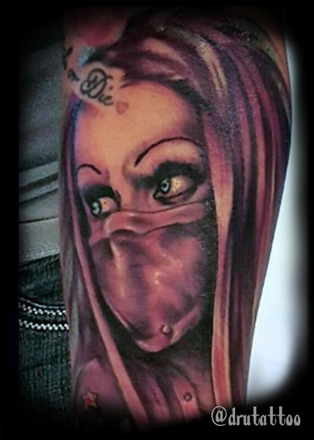 Tattoos - Magenta - 126044