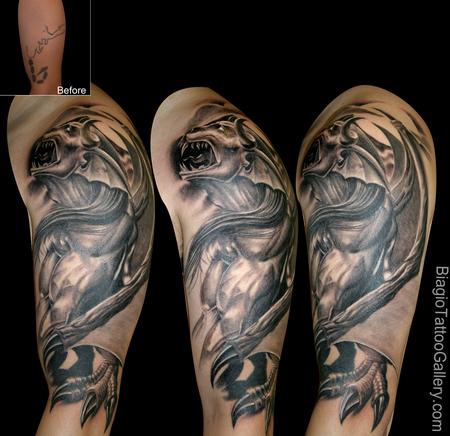 Tattoos - Ripped Gargoyle - 77521