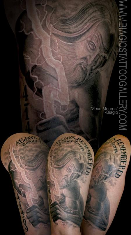 Tattoos - Zeus Mourns Rotation - 98042