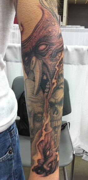 Tattoos - Creepy sleeve - 51569