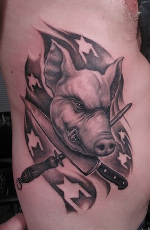 Tattoos - Pig-head - 45849