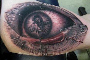 Tattoos - creepy eye! - 34619
