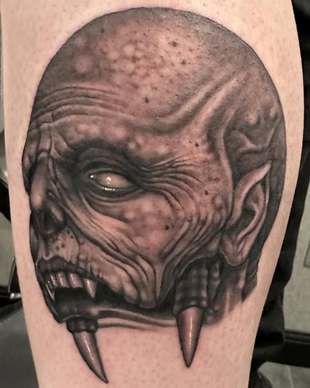 Bob Tyrrell - Skull Tattoo