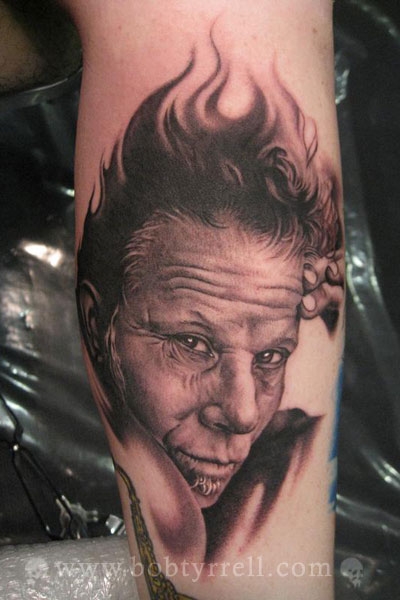 Bob Tyrrells Night Gallery : Tattoos : Music : Tom Waits