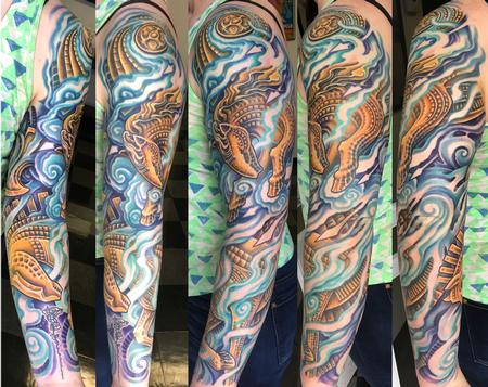 Tattoos - BIO ORGANIC SLEEVE - 134819