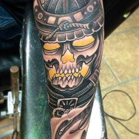 Tattoos - Skull Samurai - 89831