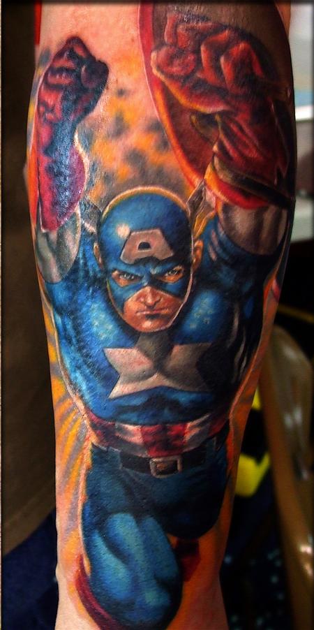 Tattoos - Captain America! - 65229