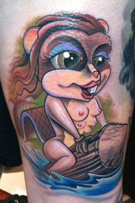 Tattoos - Shaved Beaver  - 92012
