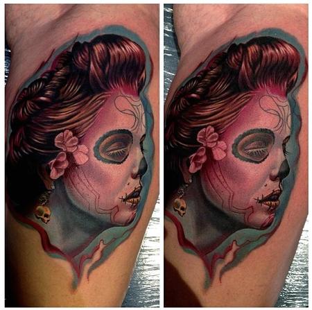 Tattoos - Day of the Dead Woman - 89481