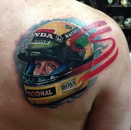 Tattoos - Ayrton Senna  - 90051