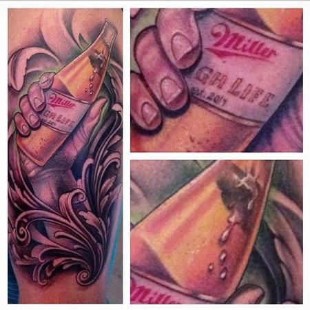 Tattoos - Miller High Life  - 93663