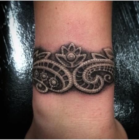 Tattoos - Lace Bracelet  - 94327