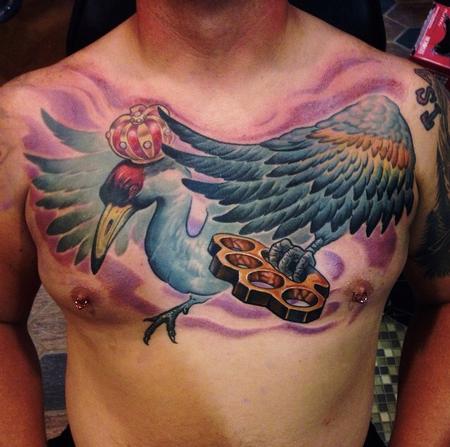 Tattoos - Chest Piece In Progress - 95529