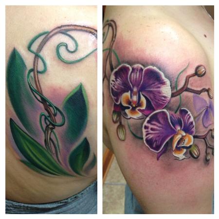 Tattoos - Orchids - 97793