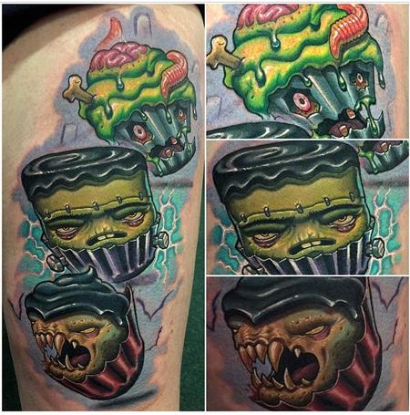 Tattoos - Monster Cupcakes - 95837