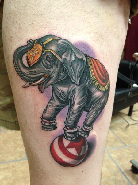 Tattoos - Elephant  - 96240