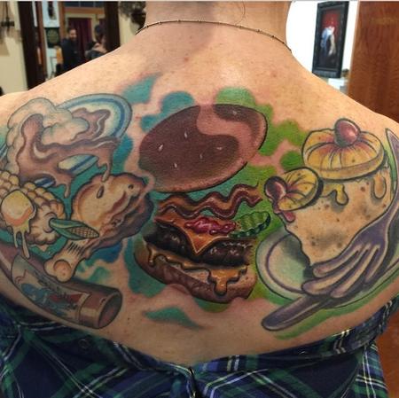 Tattoos - Bacon Cheeseburger  - 99743