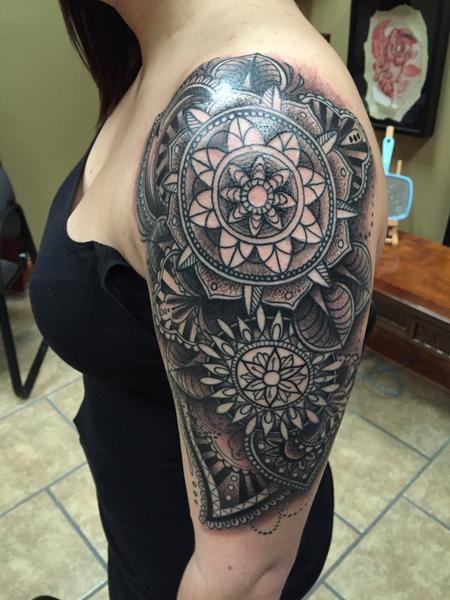 Tattoos - Paisley/Mandala - 119432