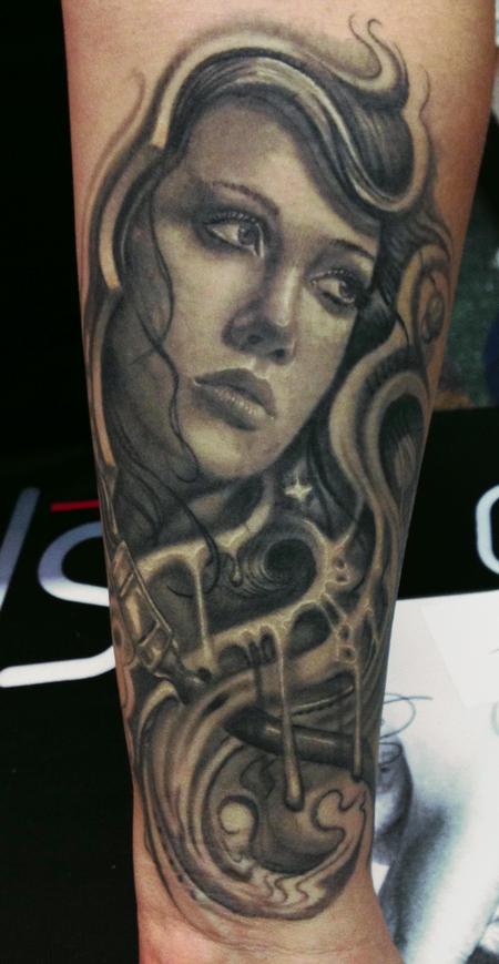 Tattoos - The Artist  healed - 73592