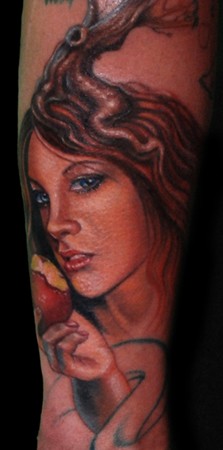 Tattoos - Portrait of Eve tattoo - 45172