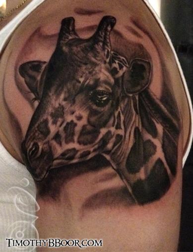 Tattoos - Giraffe  - 68709