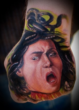 Tattoos - Caravaggio's Medusa - 42972