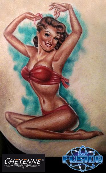 Tattoos - Pin up - 63641