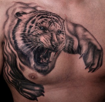 Rock River Tattoo Art Expo : Tattoos : Realistic : Tiger
