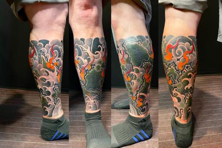 Boston Rogoz - Four Elements leg sleeve