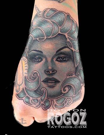 Tattoos - Glenn Arthur hand tattoo - 94372