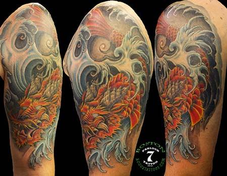 Tattoos - Koi Dragon tattoo - 89306