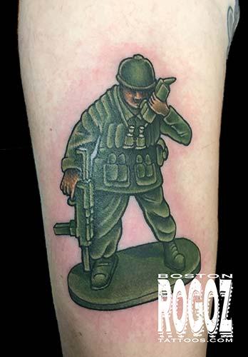 Tattoos - Army figure - 107920