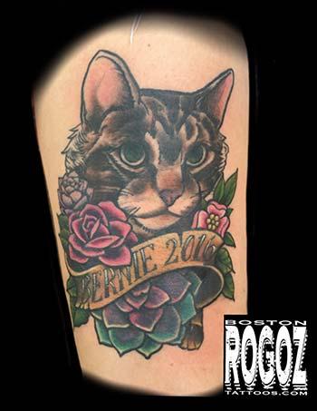 Tattoos - Bernie Sanders the Cat - 130631