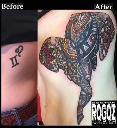 Boston Rogoz - Elephant coverup