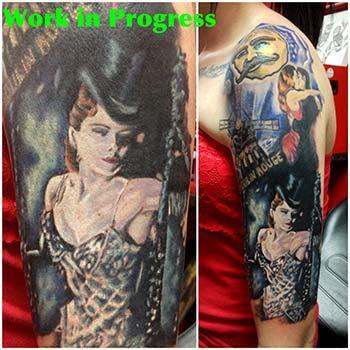 Tattoos - Moulin Rouge Tattoo - 73588