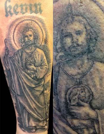 st jude tattoo on neckTikTok Search