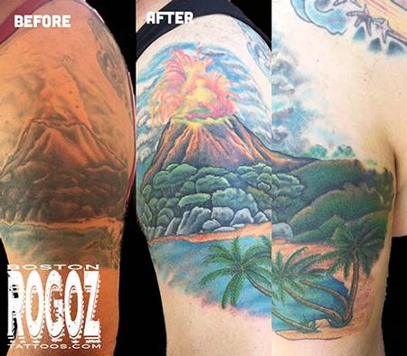 Boston Rogoz - volcano coverup