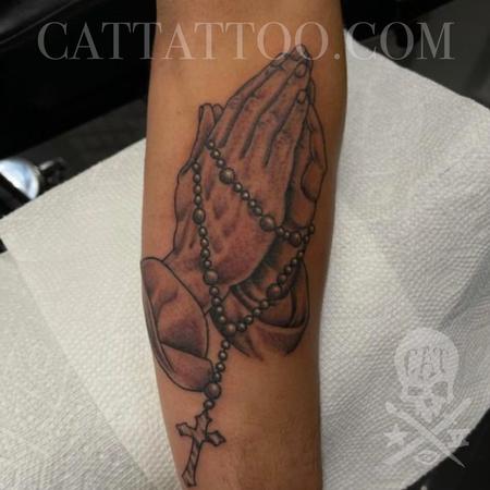 Tattoos - Praying Hands - 143022