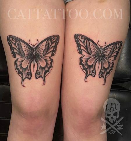 Butterflies  Tattoo Design Thumbnail